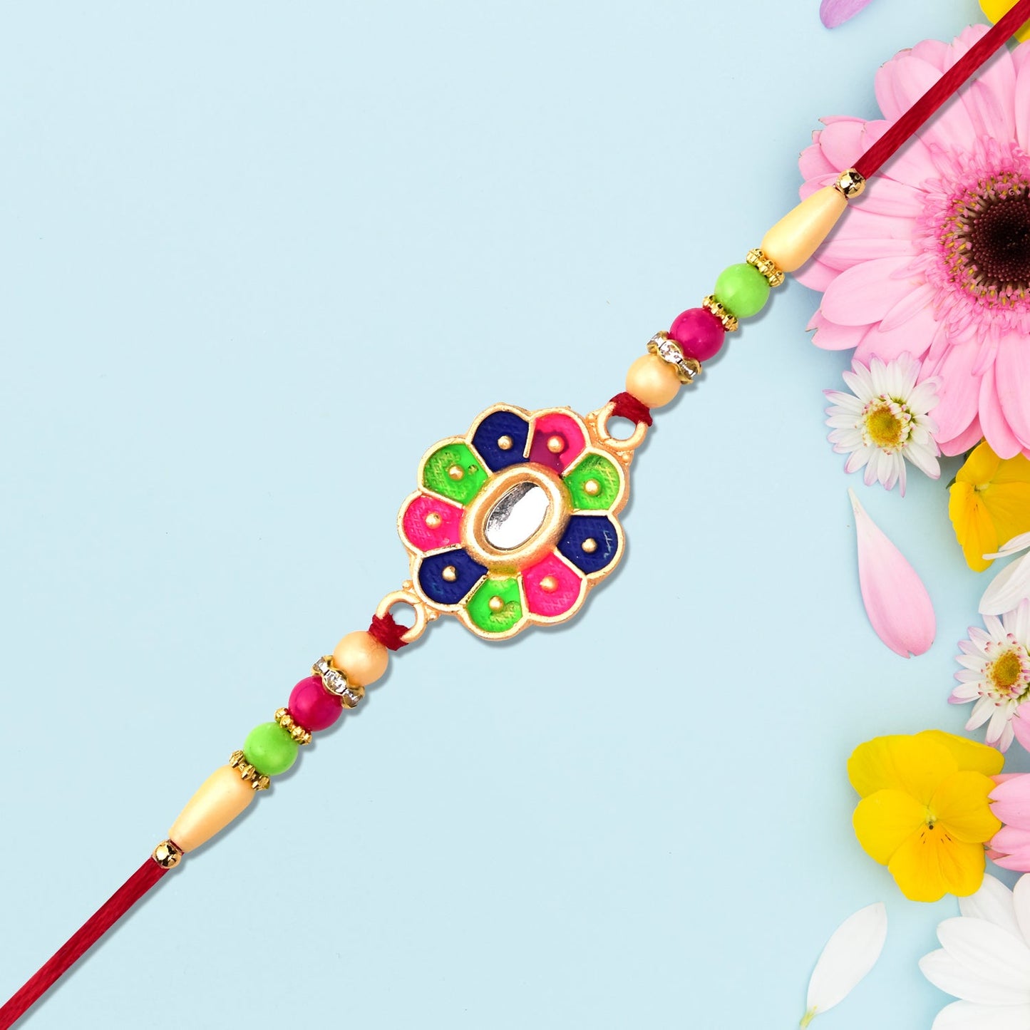 Flower Power Rakhi