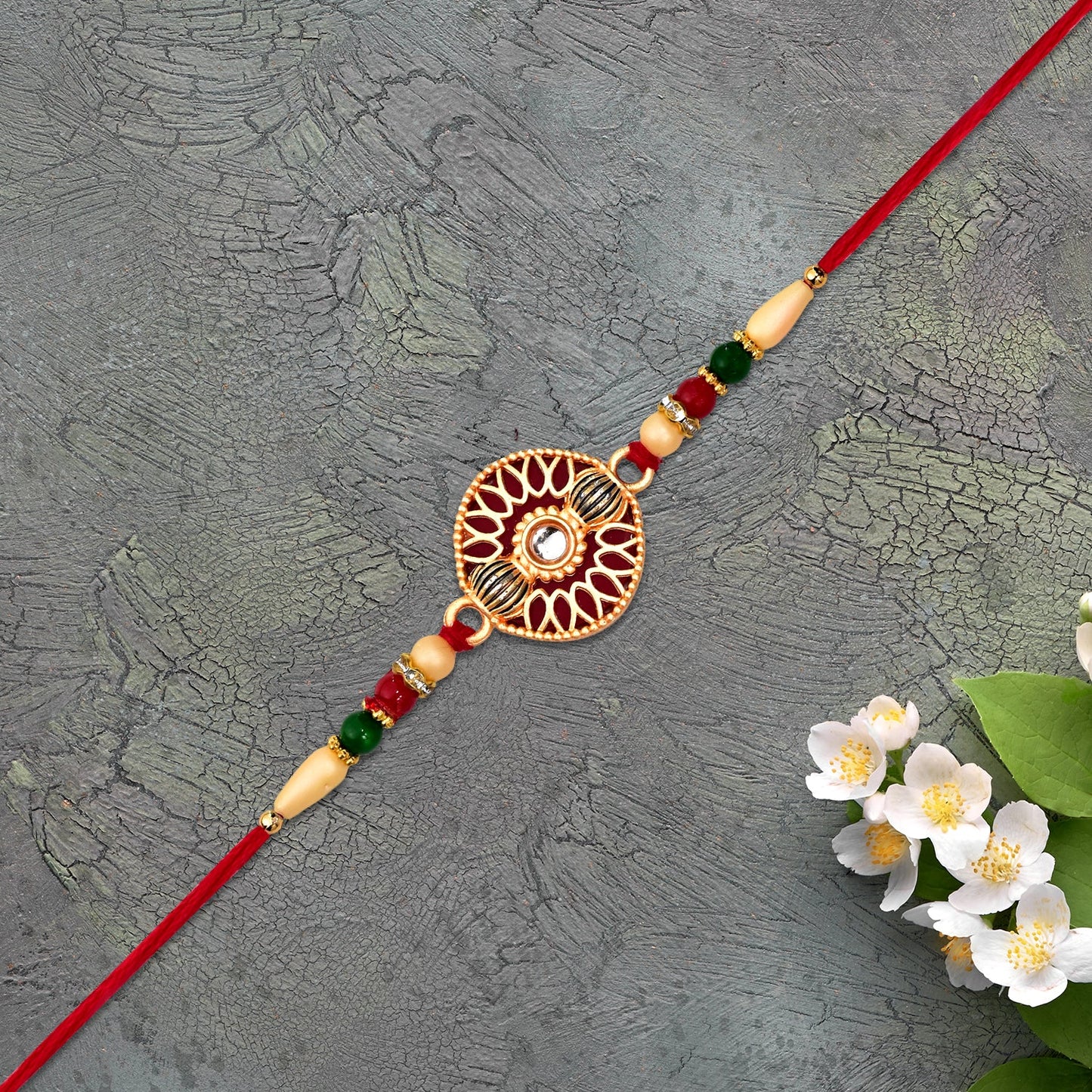 Elegant Circular Designer Rakhi