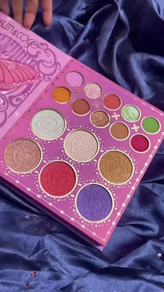 Professional Studio Artistry Palette: 45 Essential Shades for Sculpting, Defining, and Highlighting with Crease-Resistant, Buildable Pigment