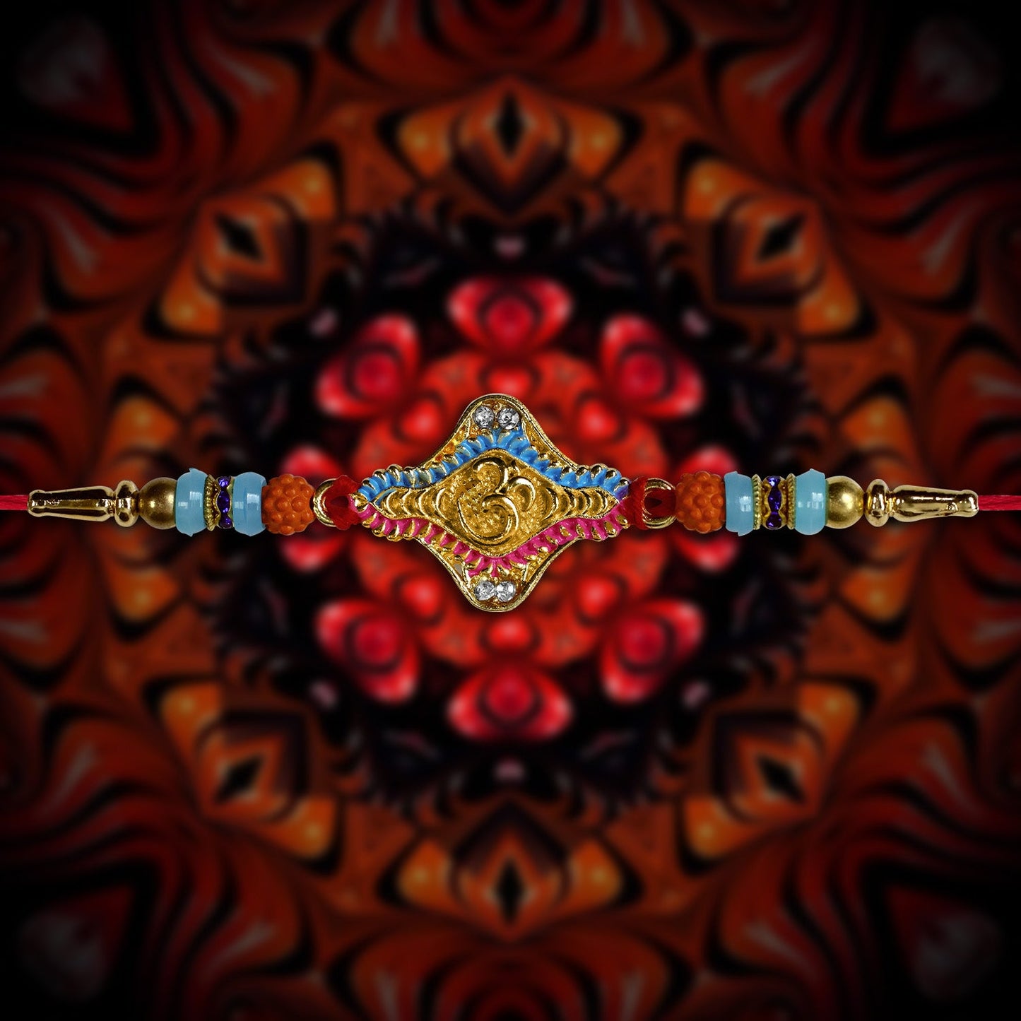 Traditional OM design Rakhi