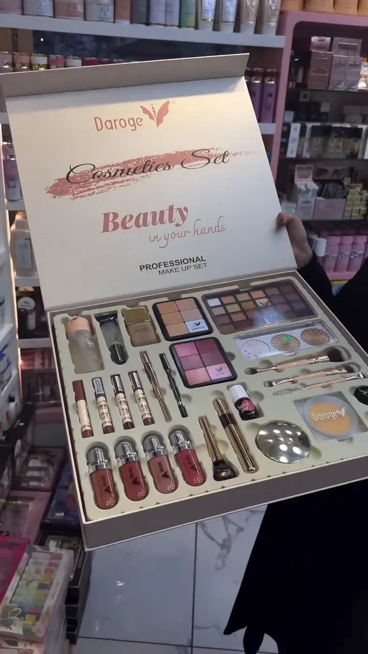 Mega Makeup Kit with Multi-Color Palettes, Brushes, and Tools for a Perfectly Blended Look