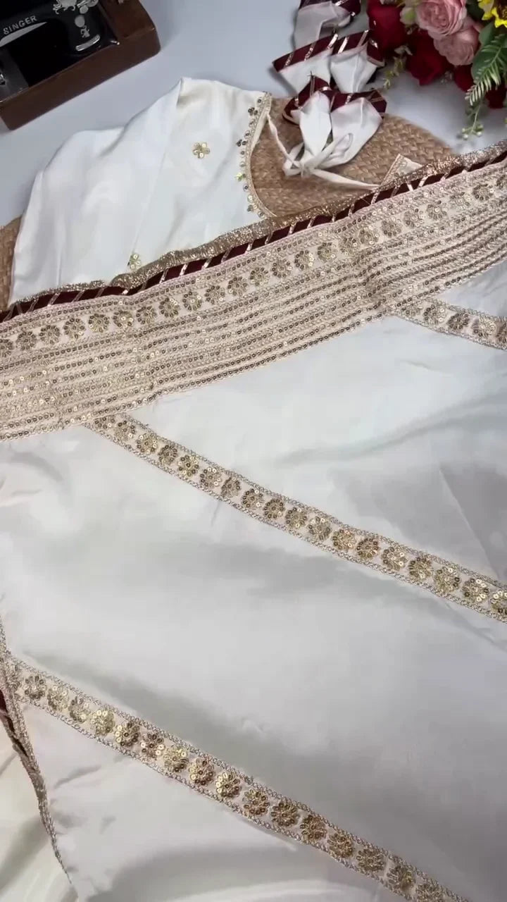 White Anarkali: A Pure Blend of Elegant Simplicity, Flowing Grace, and Timeless Ethnic Style