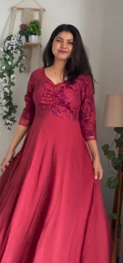 Blush Majesty Pink Gown – A Vision of Romance, Grace, and Timeless Elegance