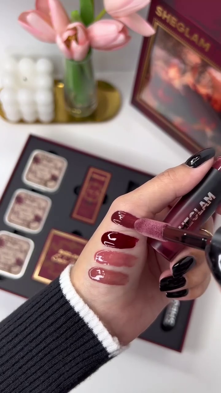 SheGlam Liquid Lipstick Set – Long-Wear, Intense Color in Rich Shades from Bold Reds to Subtle Nudes
