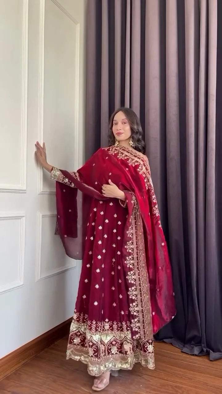 Anarkali: A Timeless Blend of Flared Elegance, Graceful Silhouette, and Classic Ethnic Style