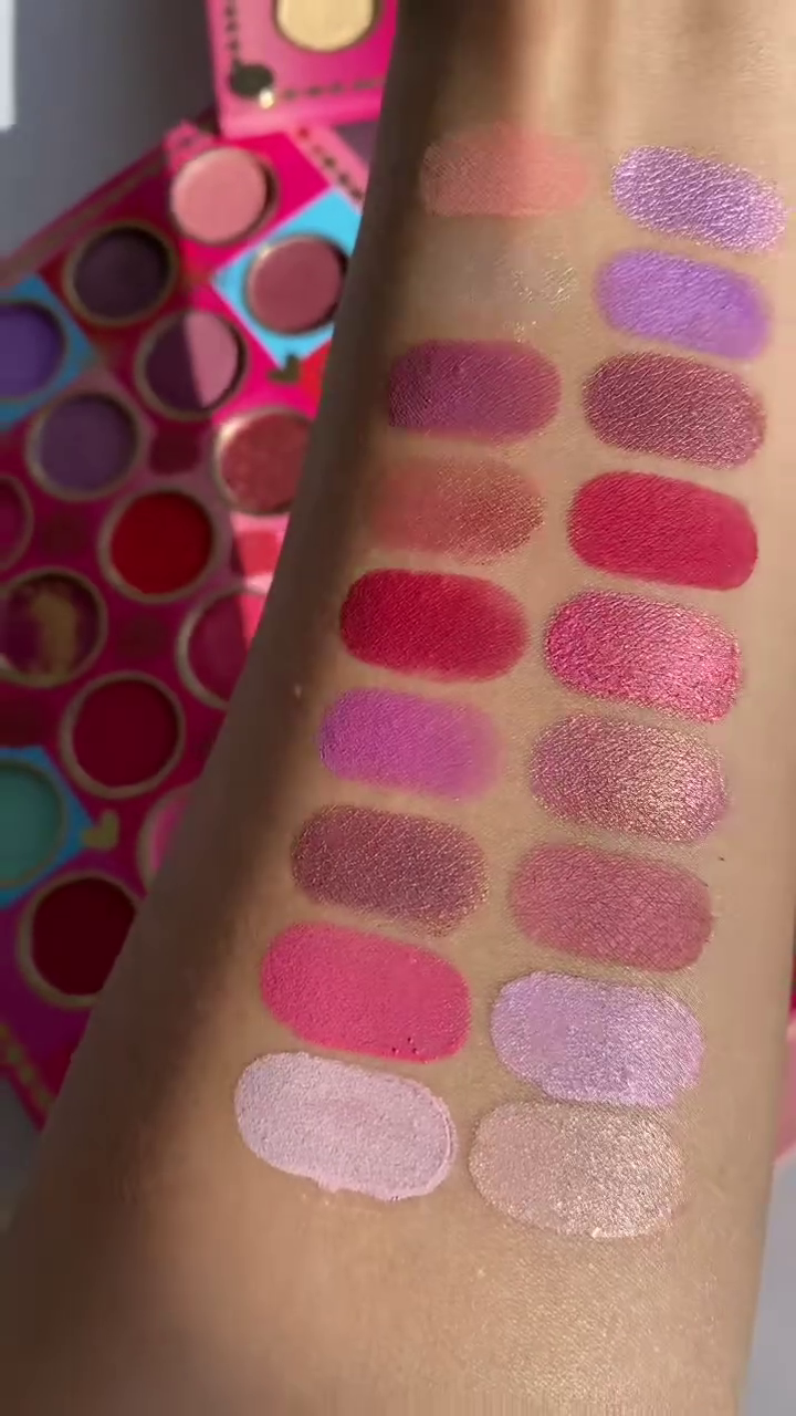 Limited Edition Colorful and Neutral Eyeshadow Mega Palette Set – 60+ Highly Pigmented Matte, Shimmer, and Glitter Shades in Bold Brights, Warm Neutrals, and Metallic Finishes – All-in-One Makeup Collection with Playful Packaging and Artistic Design