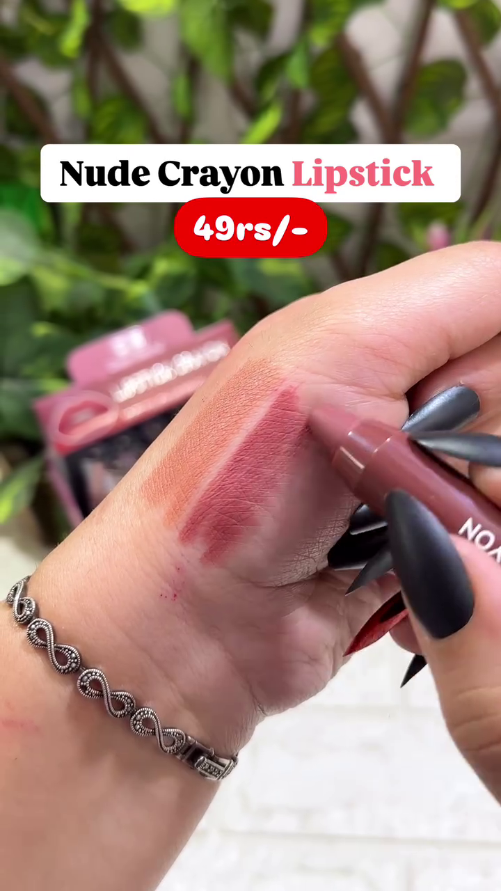 Ocean Beauty Nude Crayon Lipstick Set – Smooth, Matte-Finish Lip Color in Easy-to-Use Crayon Format