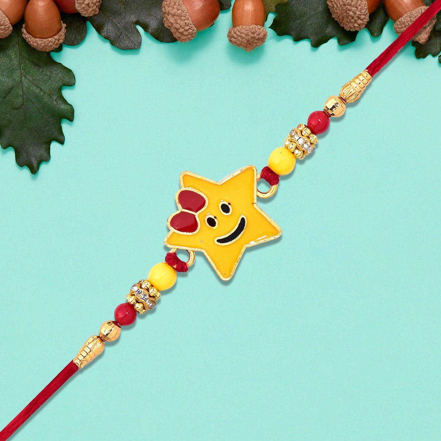Smiley Star Rakhi
