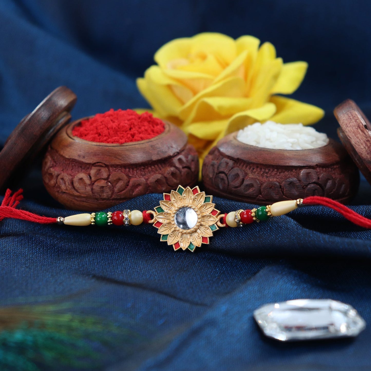 Flower of Affection Rakhi