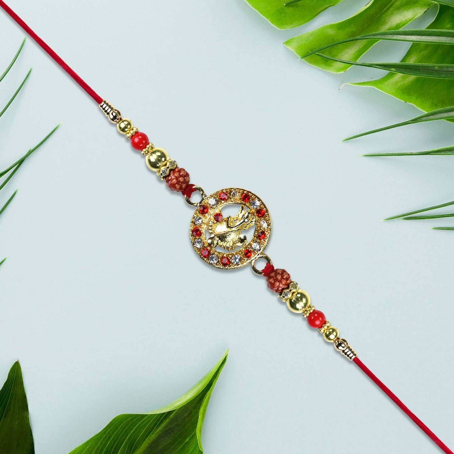 Ganesha Rakhi with Rudraksha