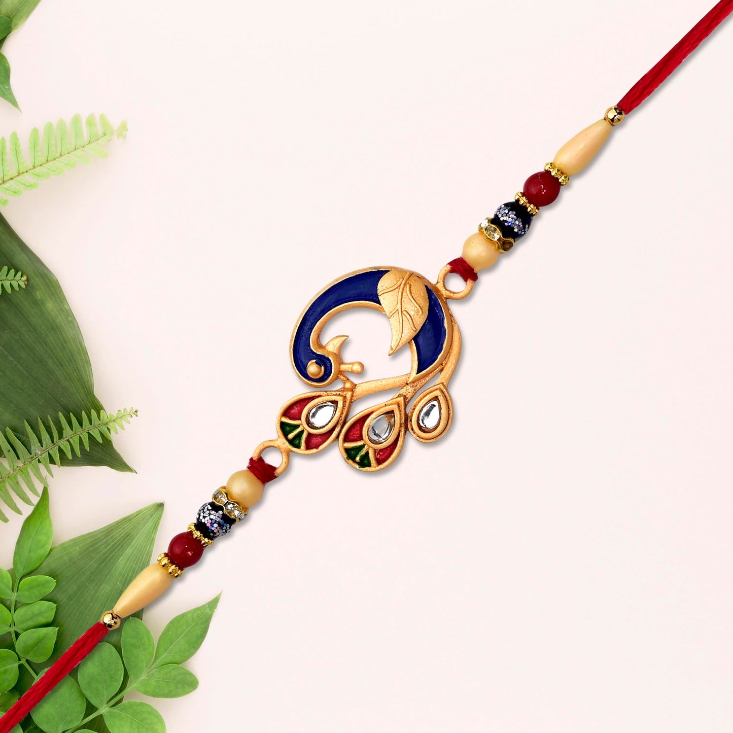 Peacock Elegance Rakhi