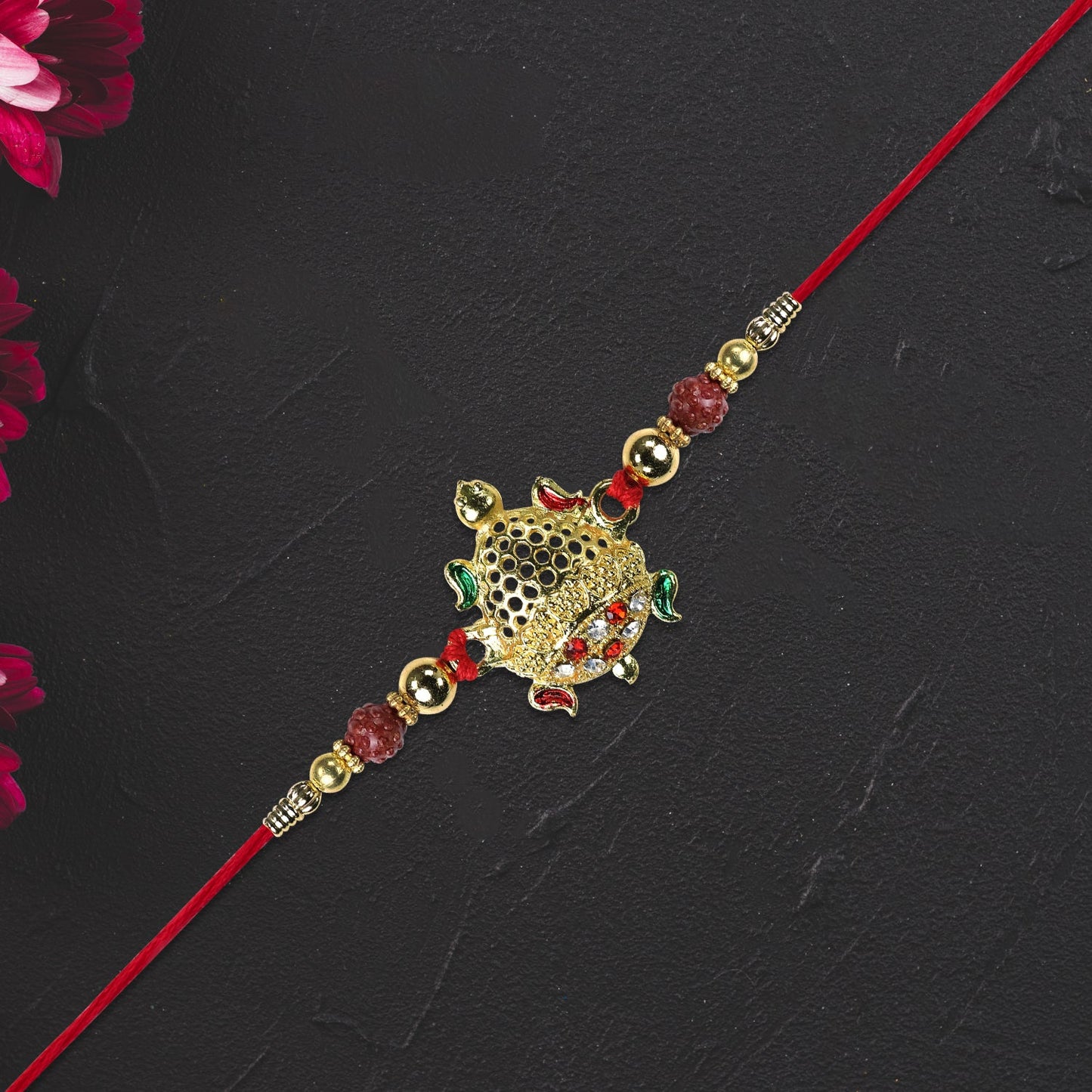 Traditional Tortoise Charm Rakhi