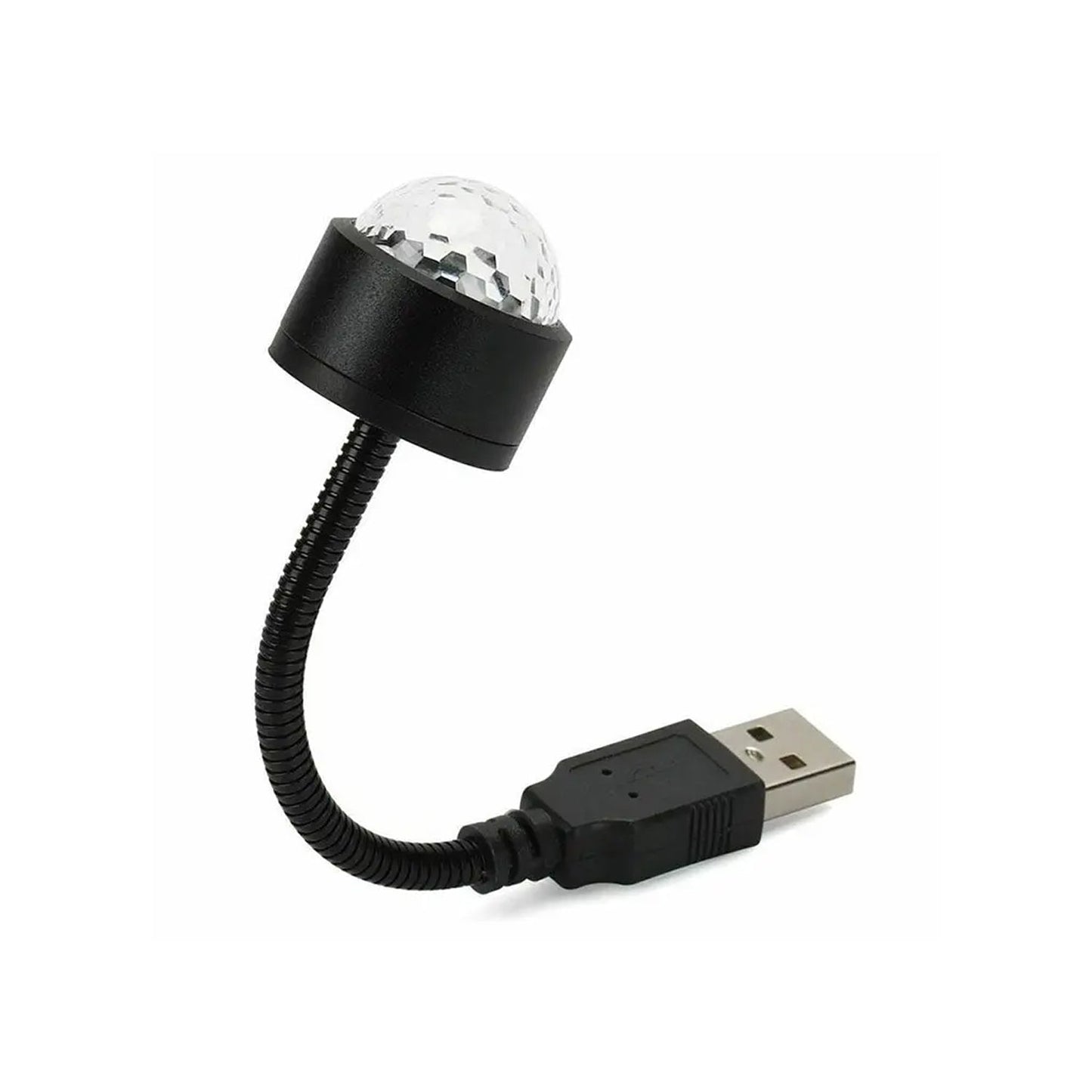 USB Star Projector & Disco Ball Light for Car & Bedroom Decor