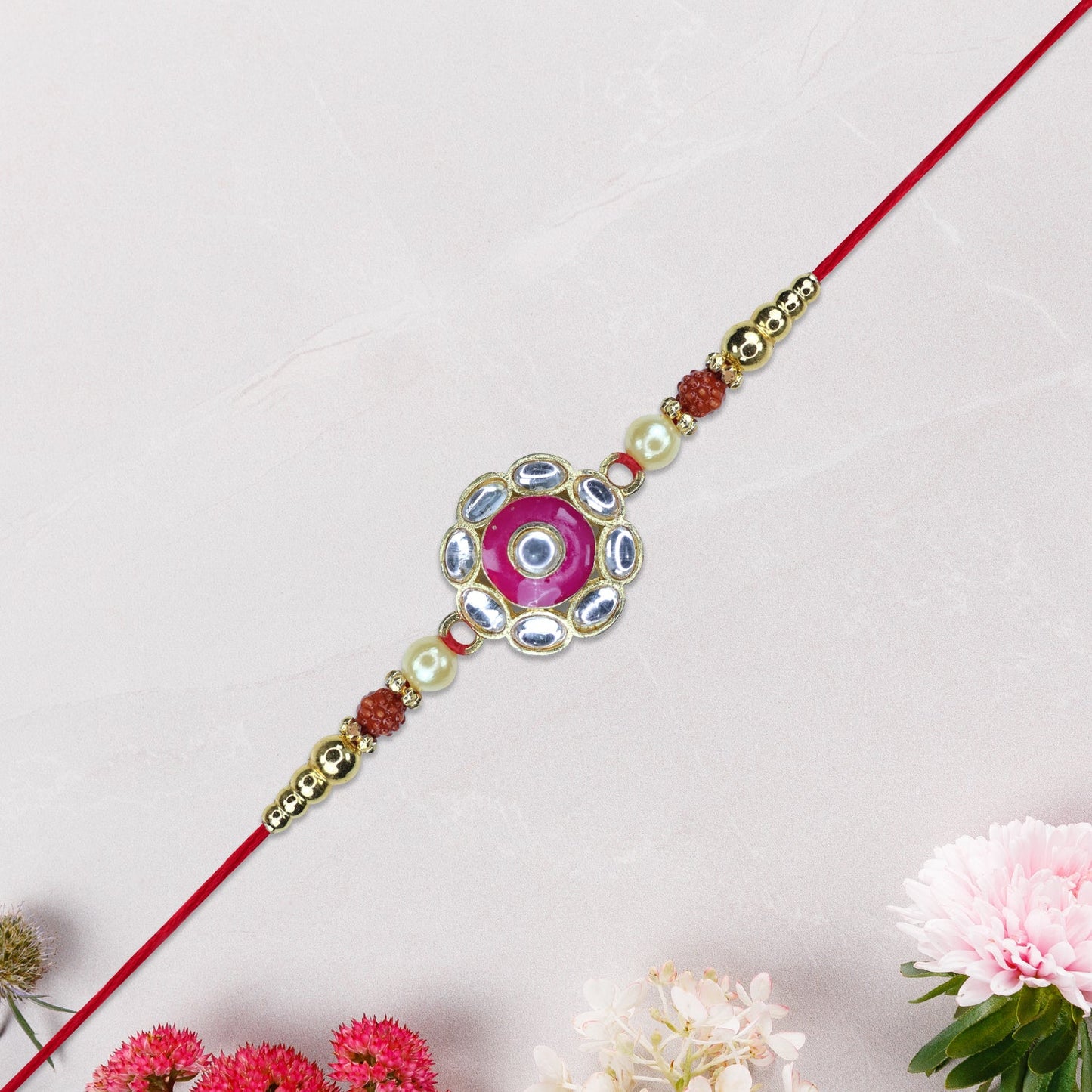 Kundan Pearl Rakhi