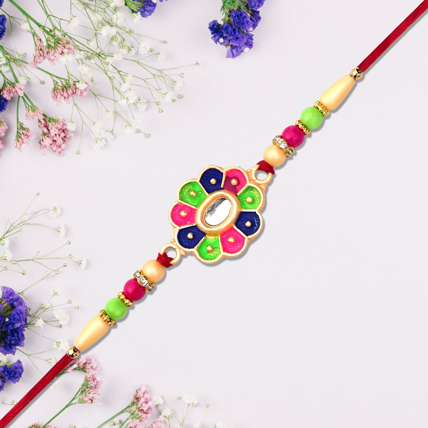 Flower Power Rakhi
