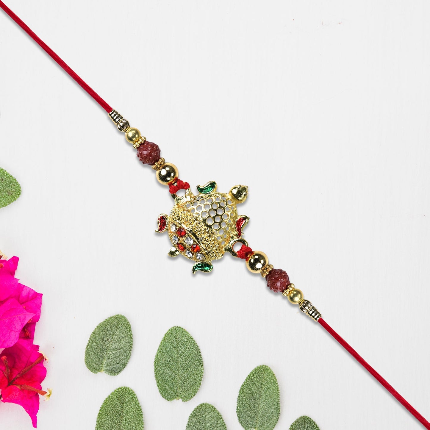 Traditional Tortoise Charm Rakhi