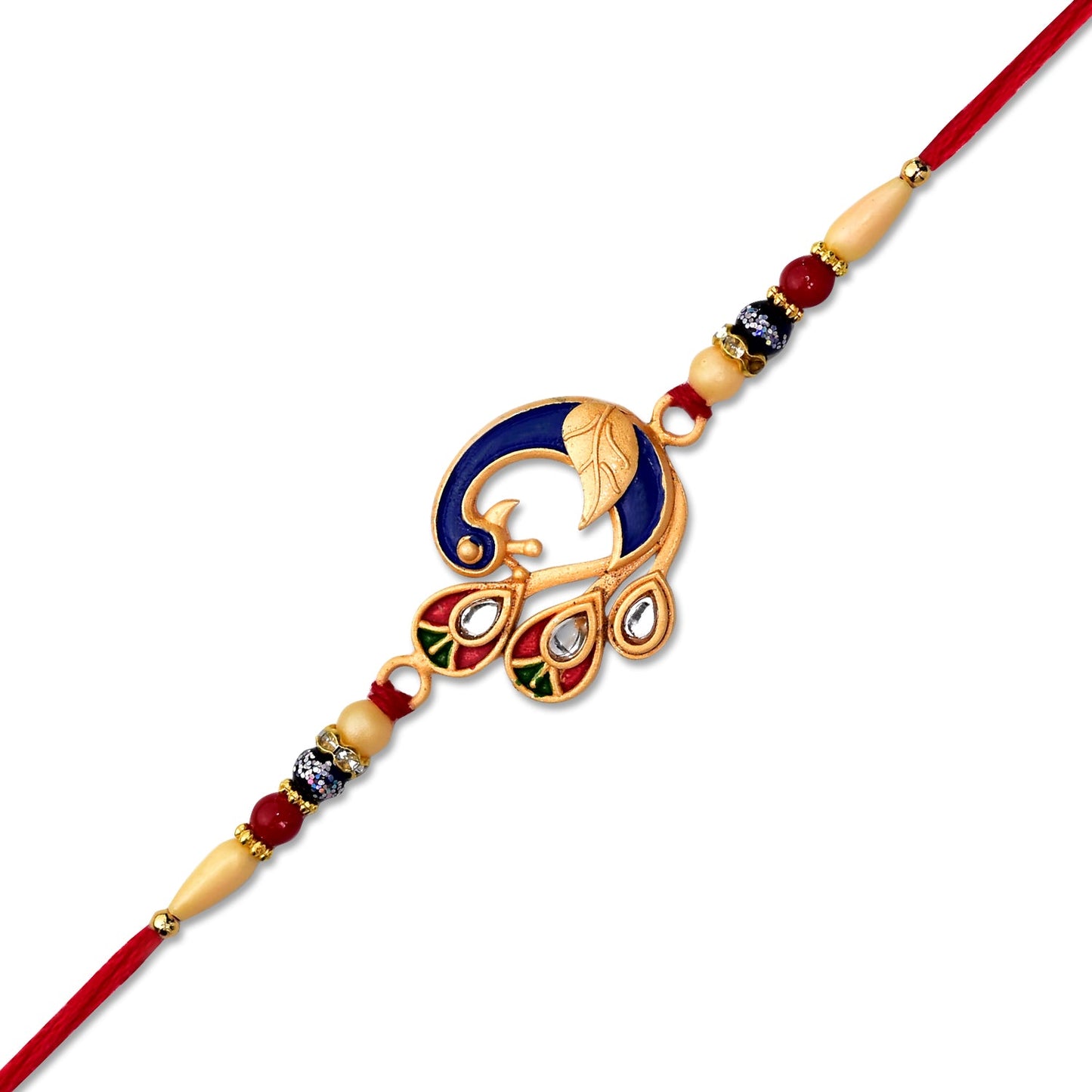 Peacock Elegance Rakhi