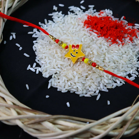 Smiley Star Rakhi