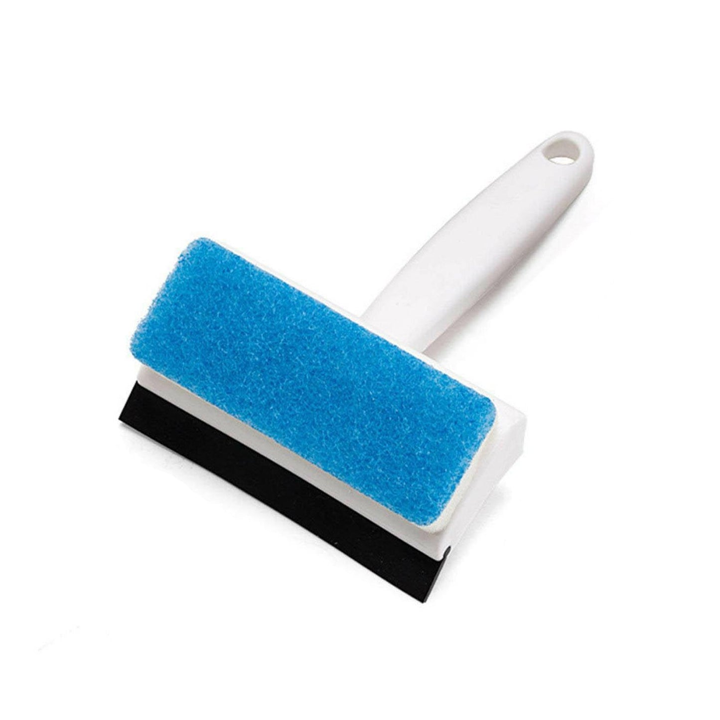 2-in-1 Glass Wiper & Brush – Double-Sided Cleaner for Mirrors, Tiles & Windows