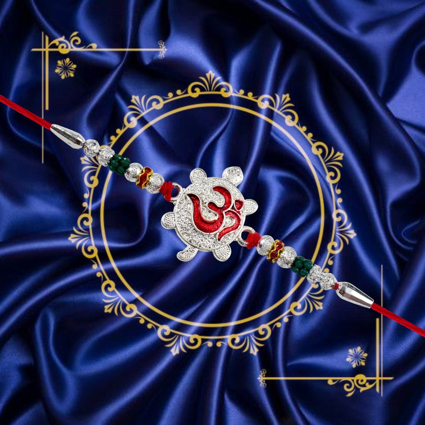 Traditional OM design Rakhi