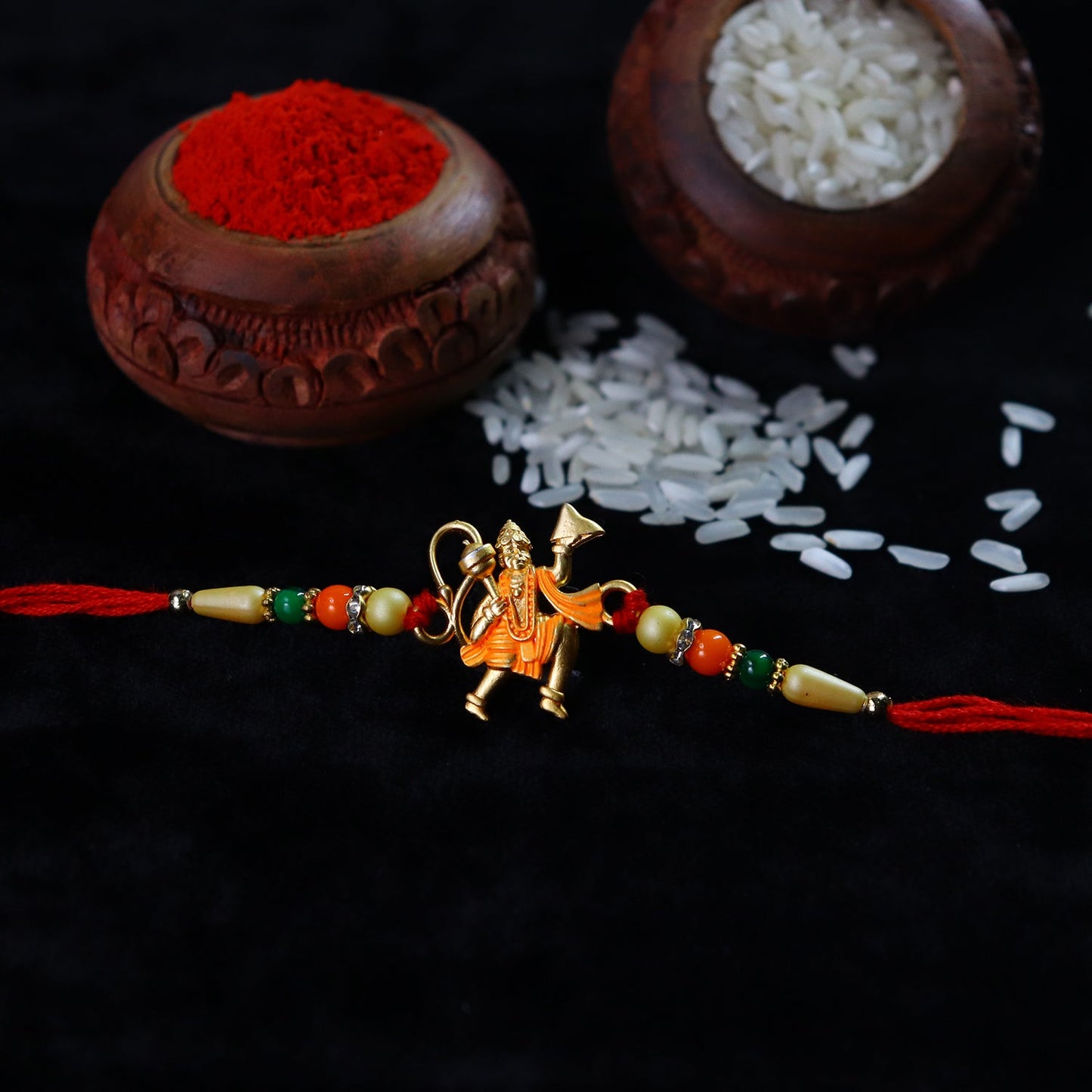 Hanumaan ji Holding  Dronagiri Mountain rakhi