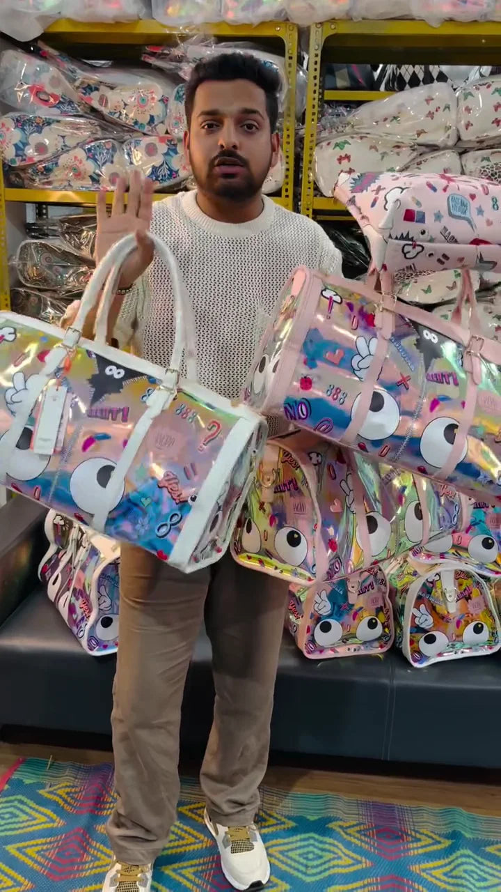 Durable Travel Bag for Men & Women – Spacious, Lightweight Luggage with Multiple Compartments, Perfect for Weekend Trips, Gym, Office & Carry-On Use