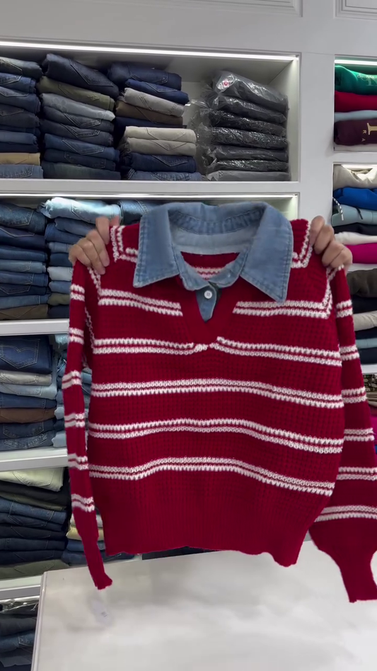 Classic Full Sleeve Polo T-Shirt for Women & Girls | Soft Comfortable Fabric | Stylish Casual & College Wear | Perfect for Daily Outings & Layering