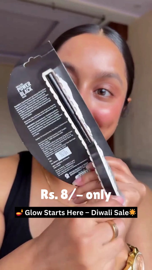 Intense Black Kajal Pencil – Long-Lasting, Smudge-Proof & Bold Eye Look