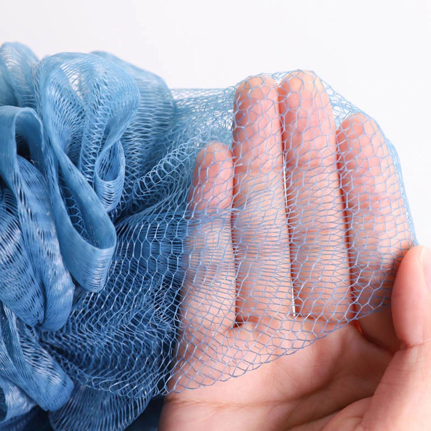 Bath Sponge Round Loofah and Back Scrubber for Men and Women