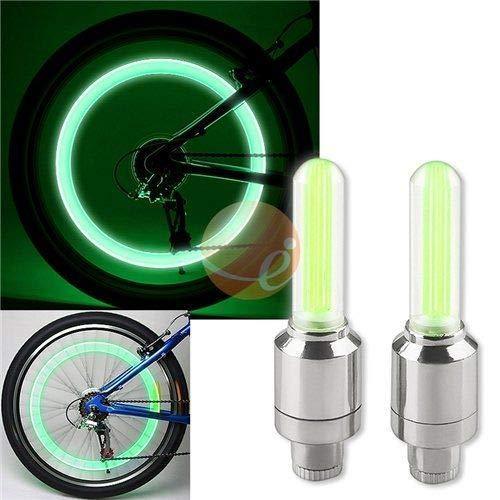 LED Flash Light lamp tyre Wheel Valve Sealing caps (2 Pc / Mix Color)