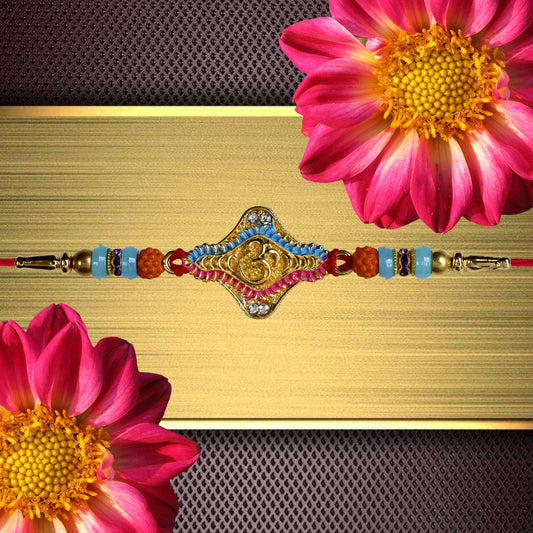 Traditional OM design Rakhi