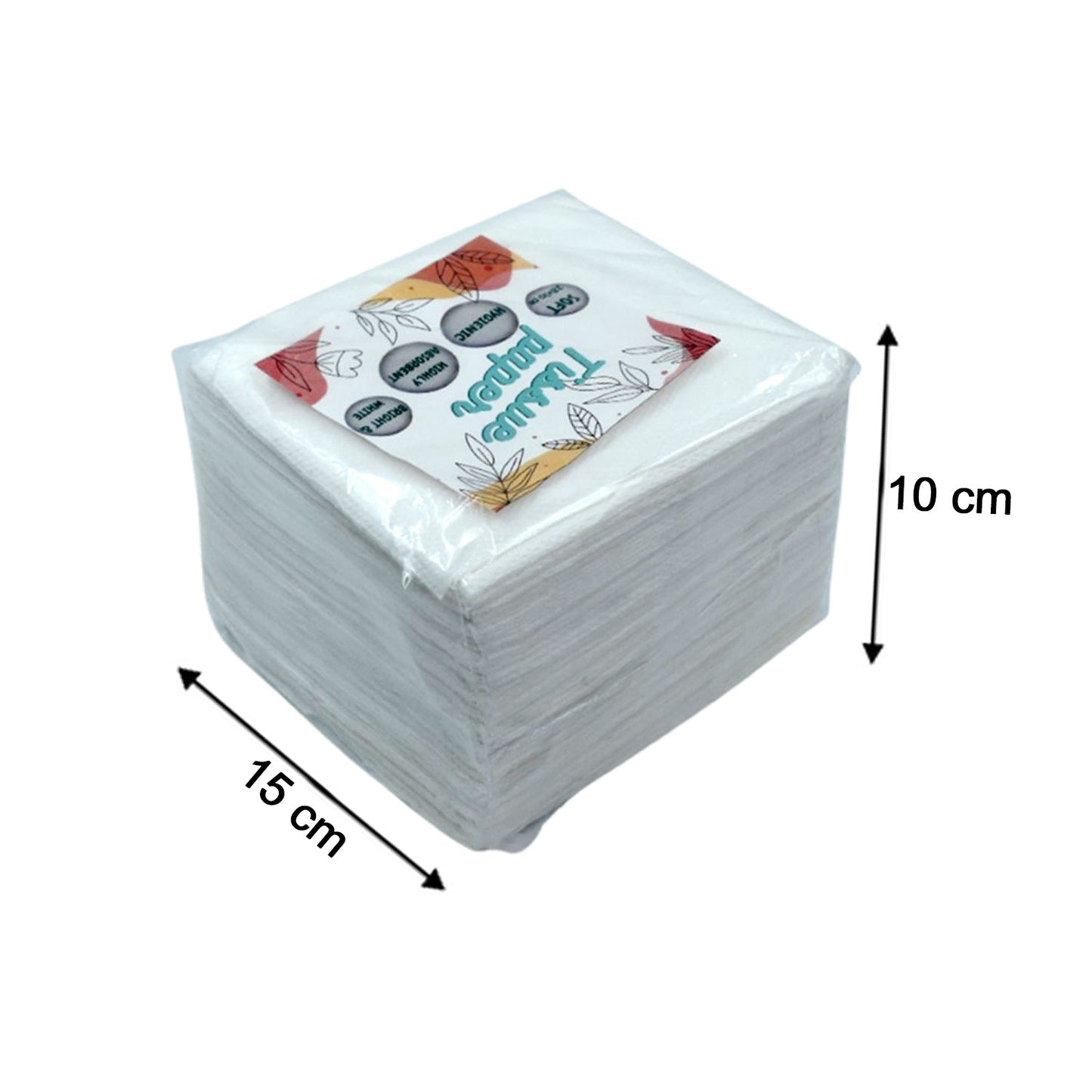 Tissue Paper For Wiping And Cleaning Purposes Of Types Of Things (100 Pcs Set Approx)