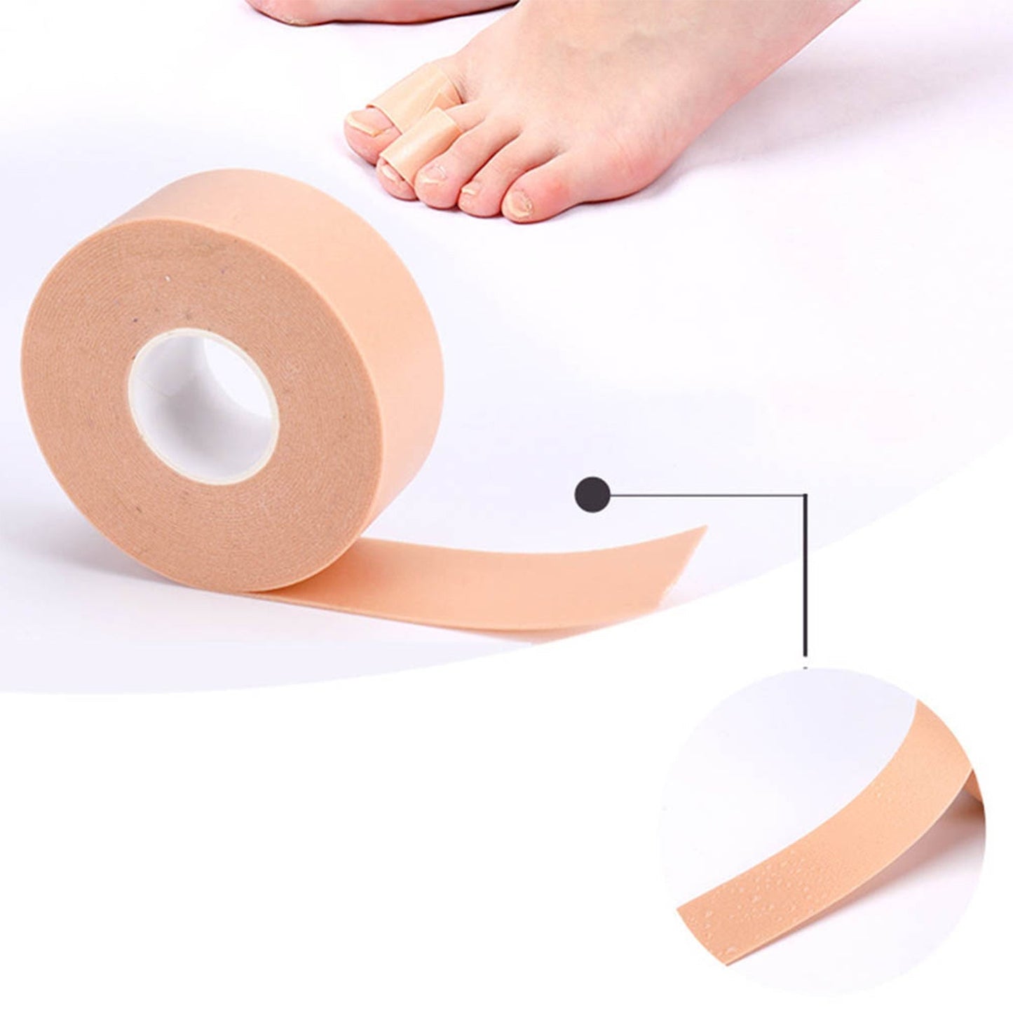 Anti-Wear Foam Heel Sticker – Waterproof Blister Plaster & Foot Care Pad