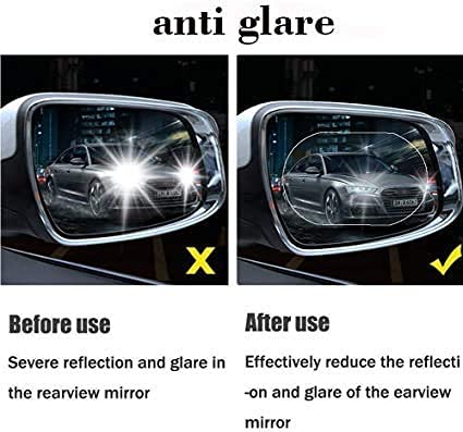 Anti-Fog & Anti-Scratch Rearview Car Mirror Film – HD Clear Protective Sticker for Safe Driving (1 Pc)