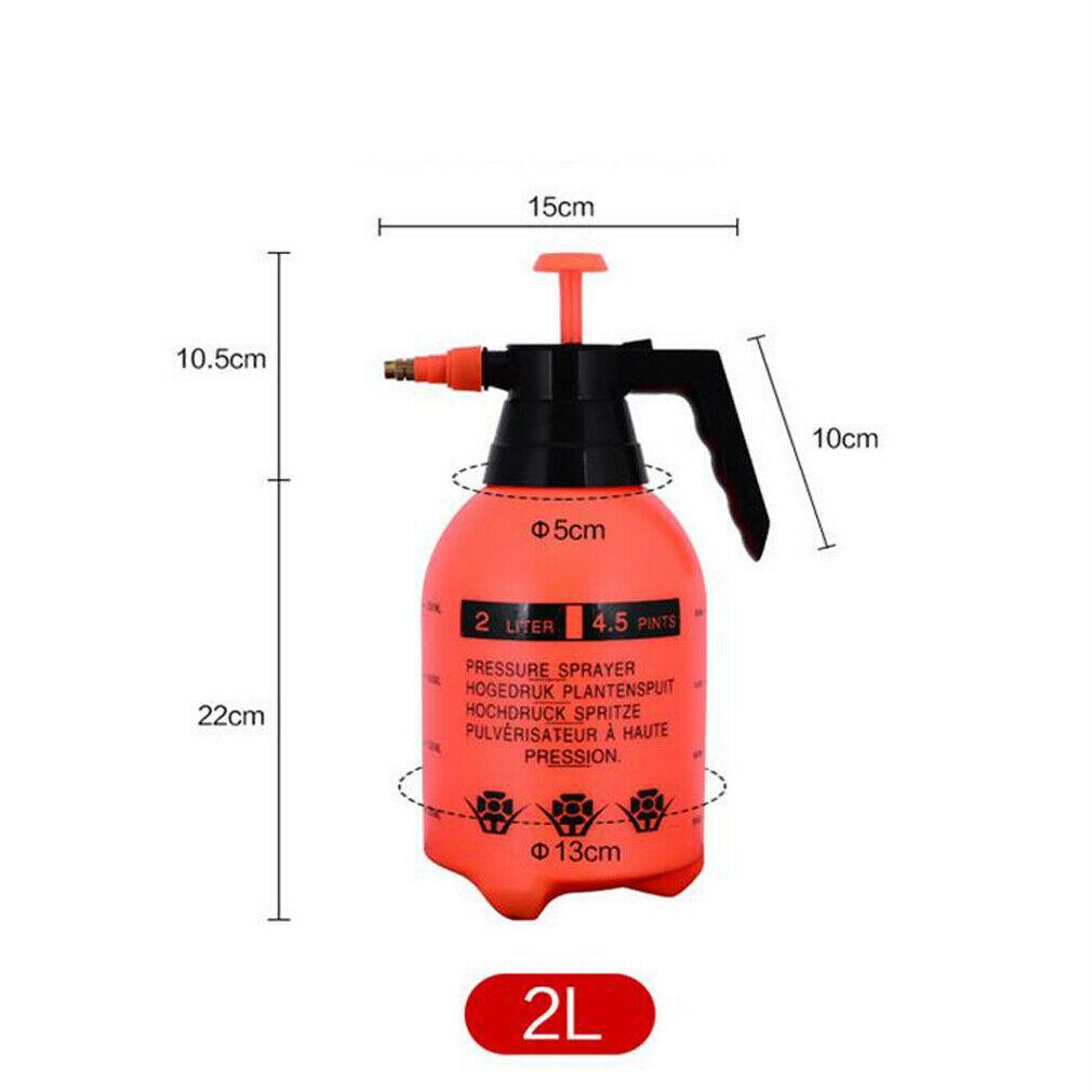 Water Sprayer Hand-held Pump Pressure Garden Sprayer - 2 L (Mix Color)