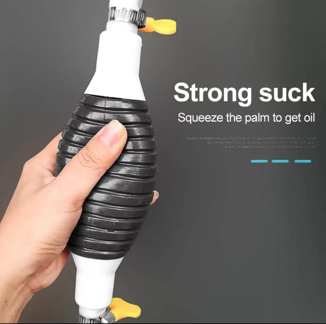 Portable Fuel Transfer Pump Kit for Petrol, Diesel & Liquids