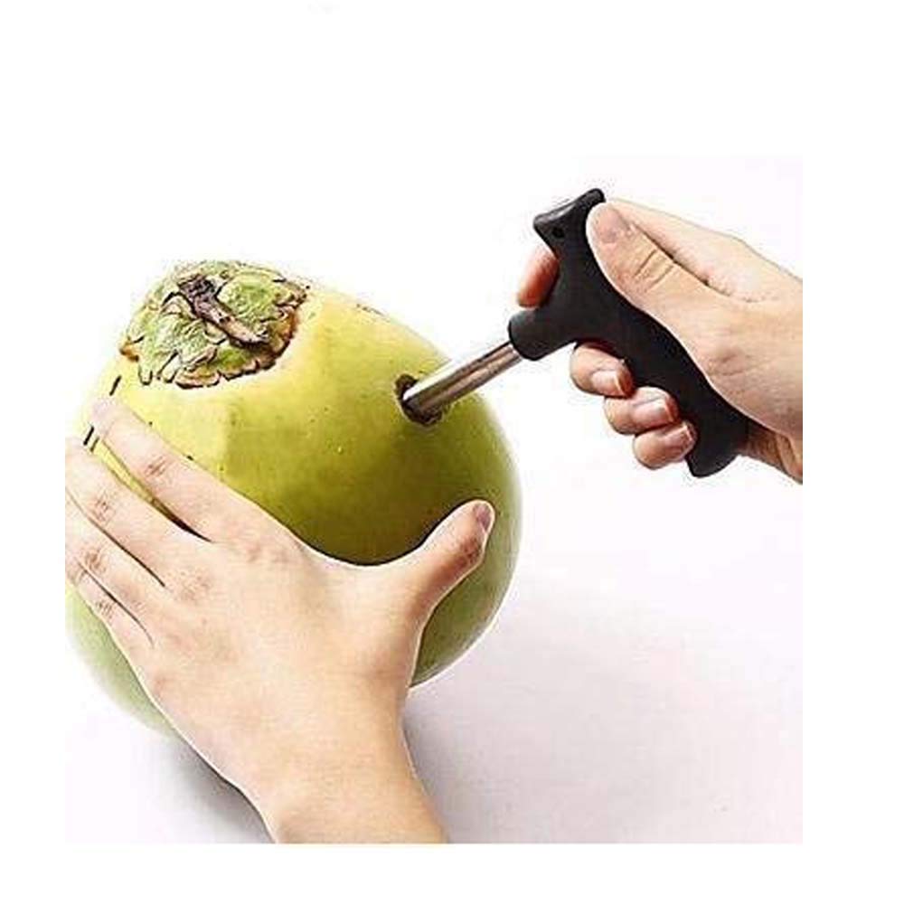 Premium Quality Stainless Steel Coconut Opener Tool / Driller with Comfortable Grip