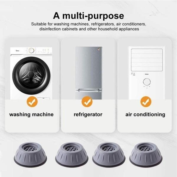 Washer Dryer Anti-Vibration Pads with Suction Cup Feet