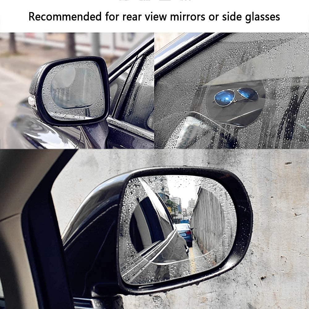 Anti-Fog & Anti-Scratch Rearview Car Mirror Film – HD Clear Protective Sticker for Safe Driving (1 Pc)