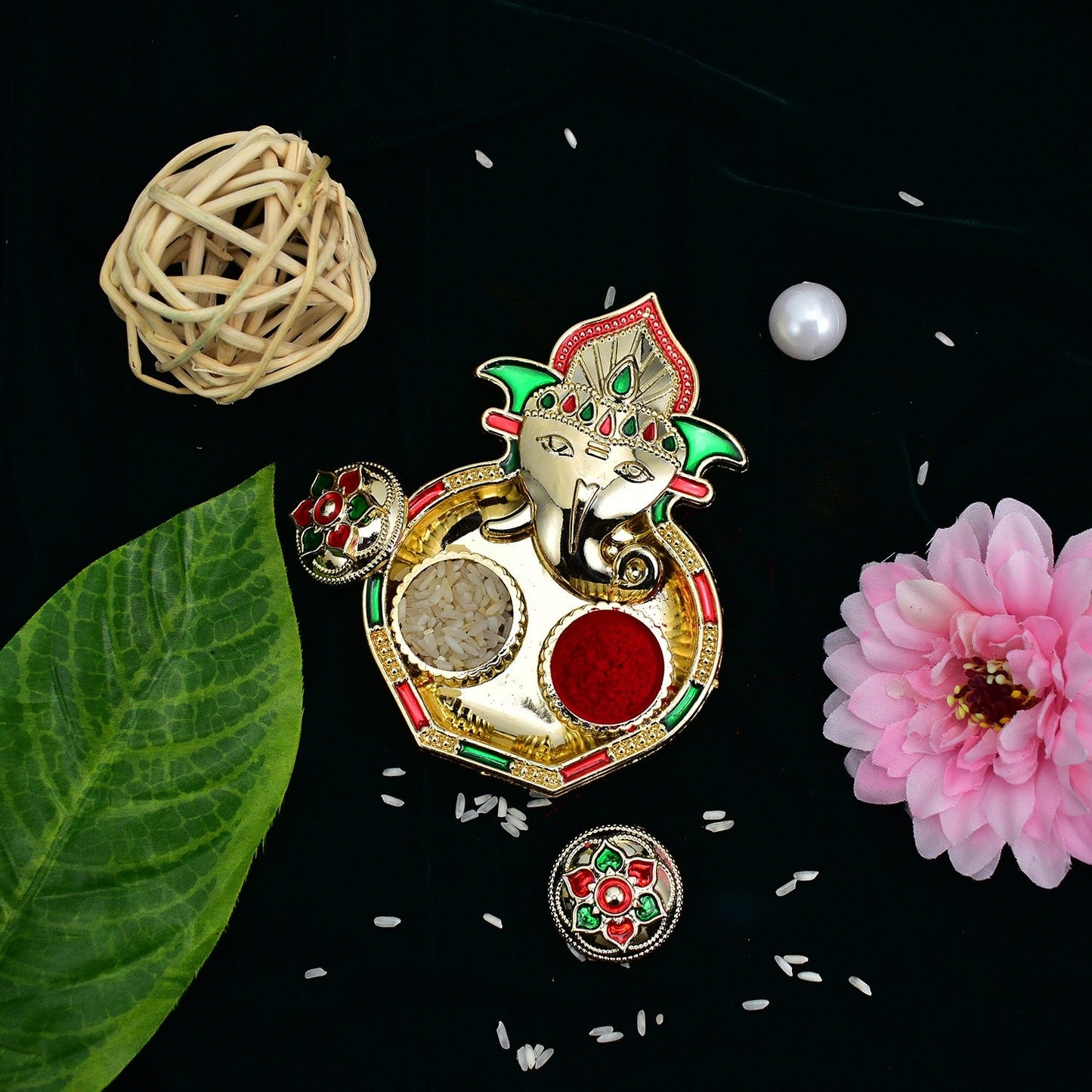 Decorative Ganesha Decor Dish