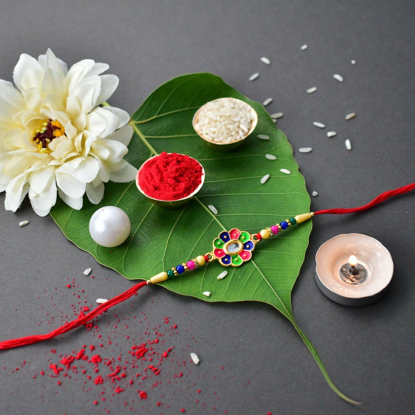 Flower Power Rakhi