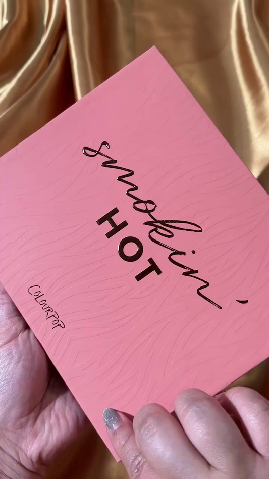 Vibrant Warm Toned Eyeshadow Palette with Bold Shimmers and Matte Shades for Stunning Eye Makeup Looks