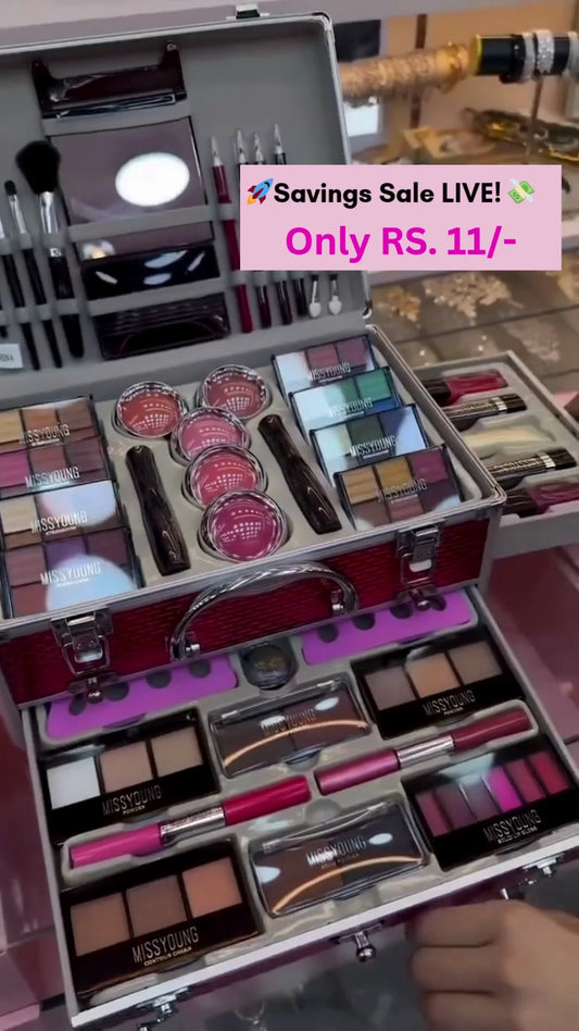 Multi-Purpose Beauty Essentials Kit with 3-in-1 Products