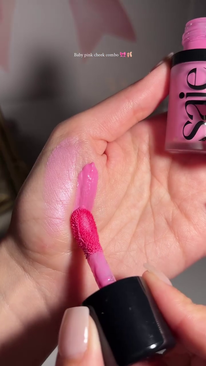 Baby Pink Cheek Combo with Dewy Liquid Blush and Soft Matte Powder Blush for a Natural Rosy Glow