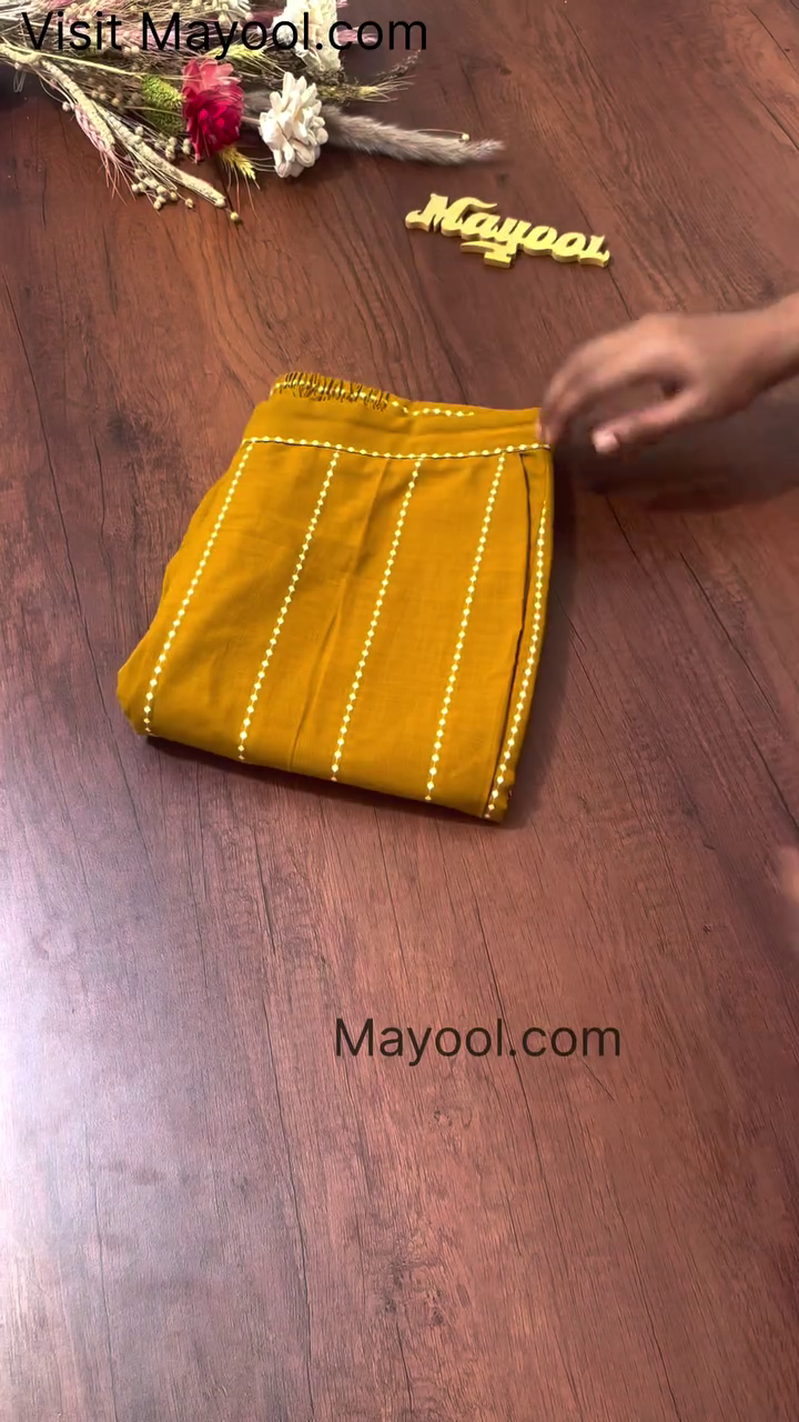 Women’s Designer Clothing Collection – Elegant Floral Printed Kurta Sets with Dupatta, Mustard Yellow Embroidered Cotton Kurta Pant Set