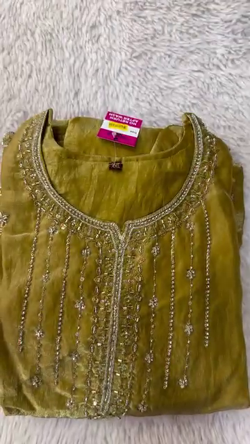 Women’s Ethnic & Fusion Wear Collection – Hand Embroidered and Sequins Work Kurta Pant Sets with Dupatta in Multiple Colors,