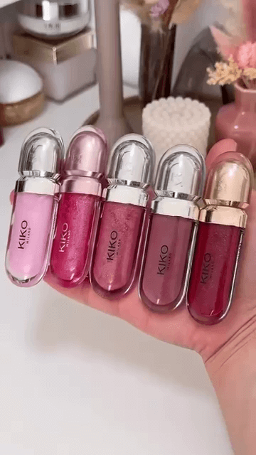 High Shine Liquid Lipsticks Set – Hydrating Gloss Finish in a Range of Pink and Berry Shades