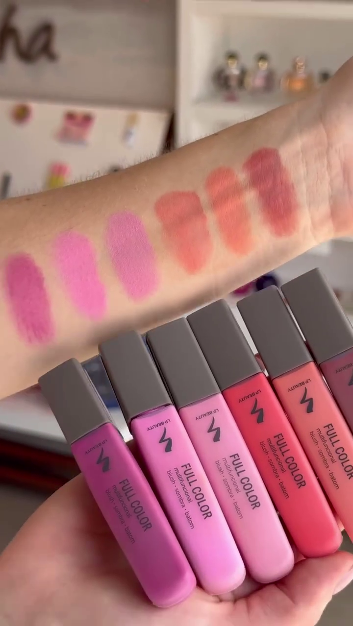 Swatches of Full Color Lipsticks Vibrant shades for every mood
