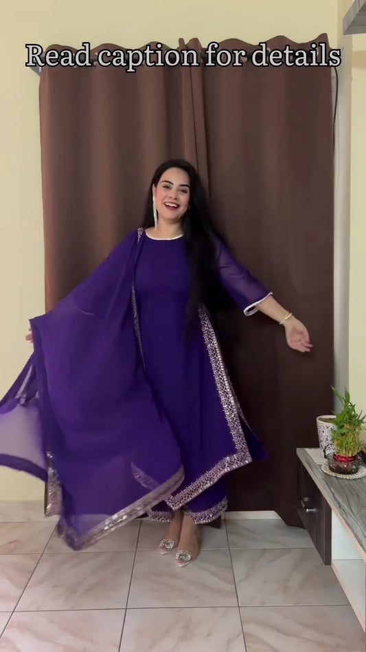 Royal Blue Anarkali Dress – A Perfect Fusion of Regal Elegance and Contemporary Style