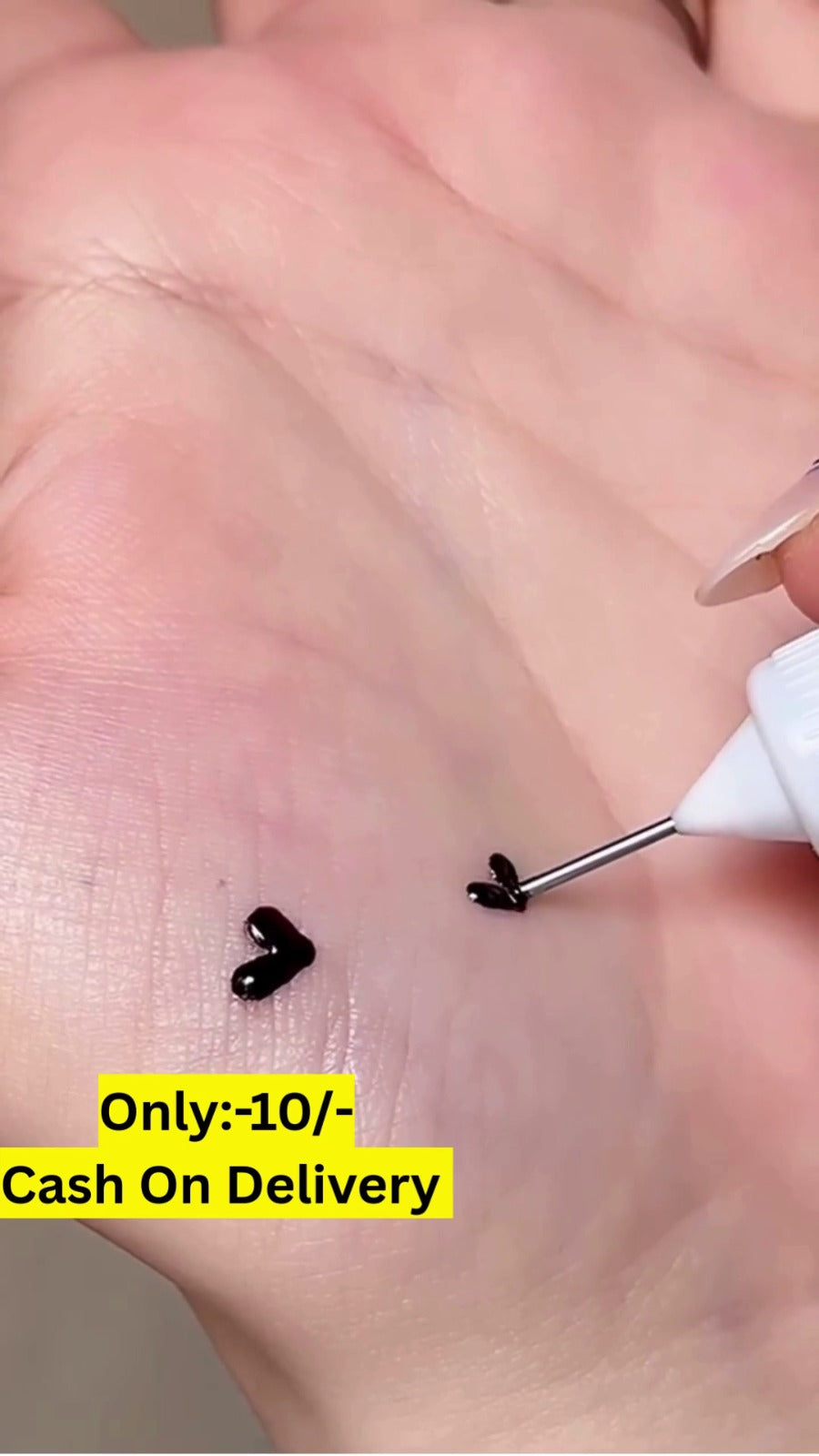 Waterproof Temporary Heena Injection with Precision Applicator for Cute and Long-Lasting Skin Art Designs – Easy to Apply and Perfect for All Ages